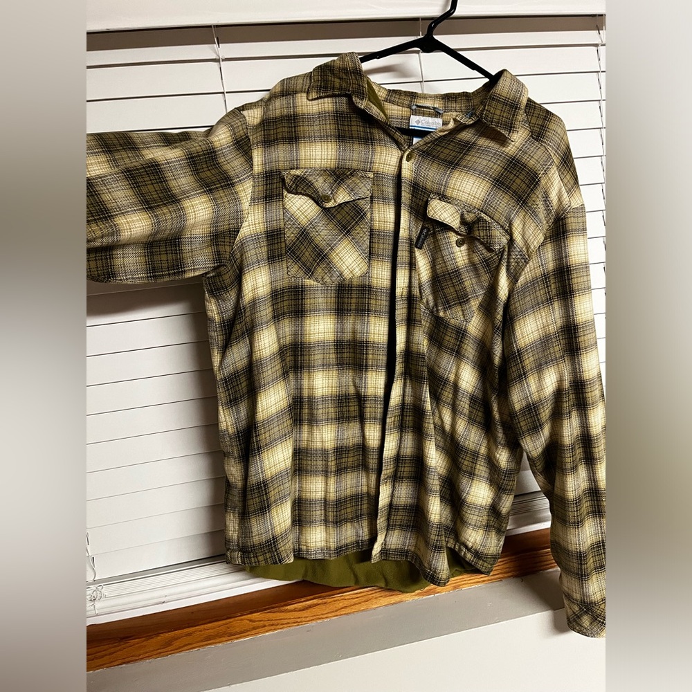 Men’s Colombian Buttondown Flannel Sweater